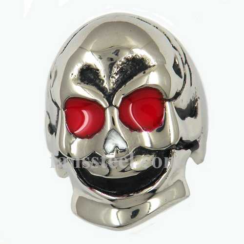 FSR09W03R eyes smiling skull gothic ring - Click Image to Close